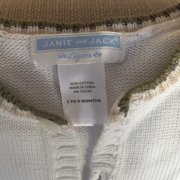 Janie and Jack infant cardigan - Picture 2 of 5